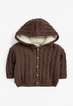 Next Kinder Strickjacke - Dark Brown