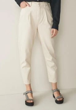 Next Damen EASY MOM - Jeans Relaxed Fit - Natural