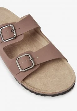 Next Damen Pantolette Flach - Mauve -Next Verkäufe 2022 58643abfe8c445afb88d31dbecb3ea1f