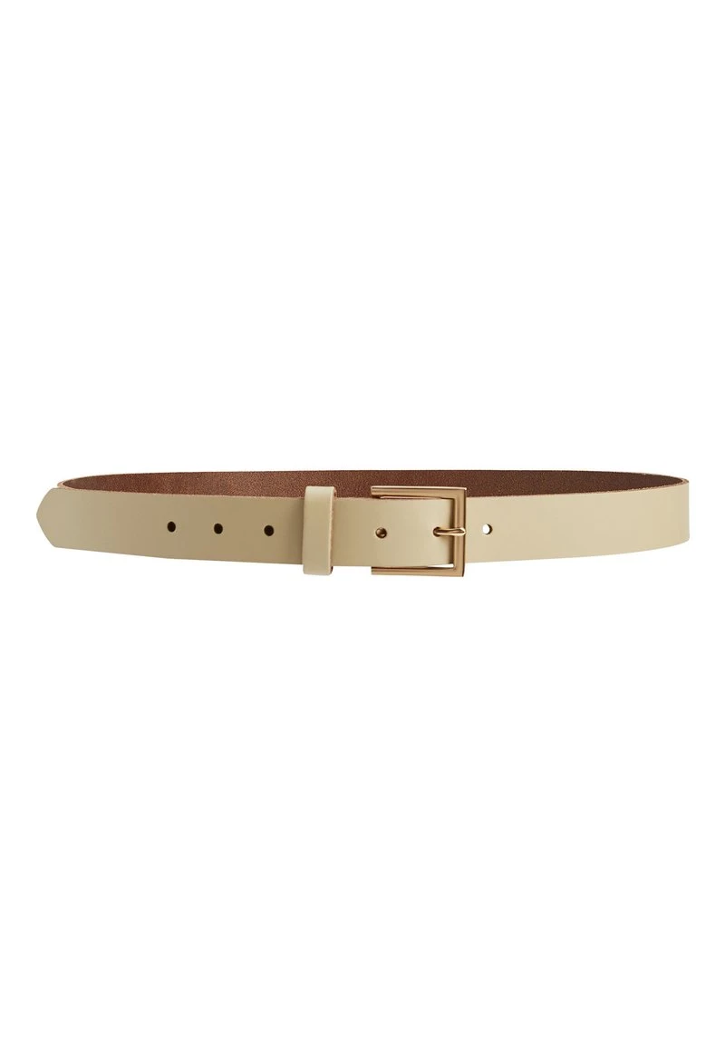 Next Damen NAVY ESSENTIAL LEATHER BELT - Gürtel - White 1 Next Damen NAVY ESSENTIAL LEATHER BELT - Gürtel - White