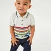 Next Kinder STRIPE SHORT SLEEVE - Poloshirt - Multi
