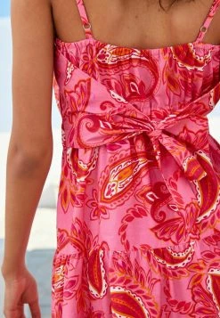 Next Damen Maxikleid - Pink Paisley -Next Verkäufe 2022 59d8f43f27c6481fba12e226069f83f2