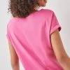 Next Damen T-Shirt Basic - Pink