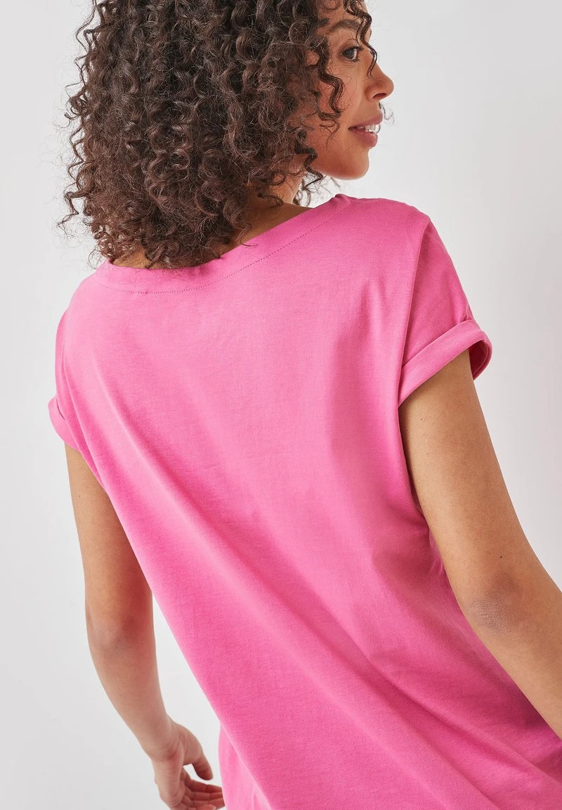 Next Damen T-Shirt Basic - Pink 1 Next Damen T-Shirt Basic - Pink