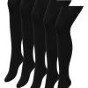 Next Damen 5 PACK - Strumpfhose - Black
