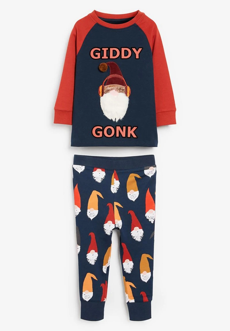 Next Kinder MATCHING FAMILY KIDS CHRISTMAS - Nachtwäsche Set - Blue 1 Next Kinder MATCHING FAMILY KIDS CHRISTMAS - Nachtwäsche Set - Blue