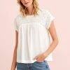 Next Damen GROWN ON SLEEVE YOKE - Bluse - White