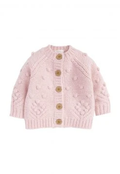 Next Kinder CHUNKY - Strickjacke - Pink