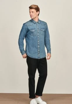 Next Herren Hemd - Blue