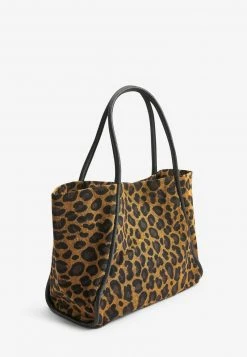 Next Damen Shopping Bag - Brown/black -Next Verkäufe 2022 5c1262e30d504de68b978f6adb639afb