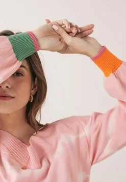 Next Damen TIE DYE - Strickpullover - Pink -Next Verkäufe 2022 5c1288ee57f245e3aee294738483c631