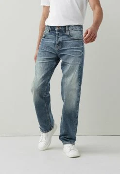 Next Herren WITH STRETCH - Jeans Slim Fit - Mottled Blue