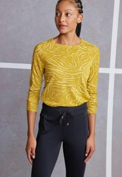 Next Damen LONG SLEEVE - Langarmshirt - Yellow