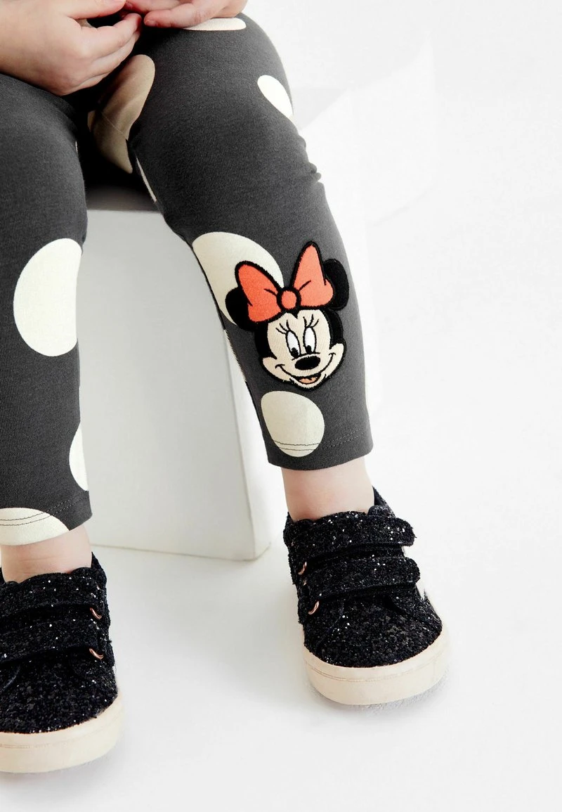 Next Kinder MINNIE MOUSE EMBROIDERED - Leggings - Hosen - Monochrome 3 Next Kinder MINNIE MOUSE EMBROIDERED - Leggings - Hosen - Monochrome – Bild 3