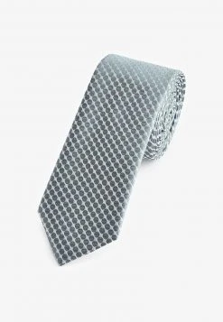 Next Herren GEOMETRIC - Krawatte - Green