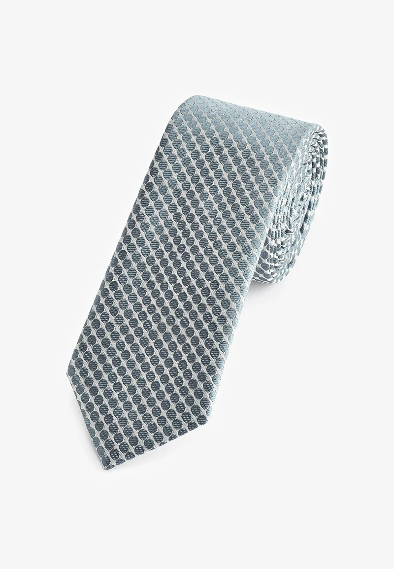 Next Herren GEOMETRIC - Krawatte - Green 1 Next Herren GEOMETRIC - Krawatte - Green