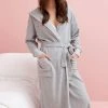 Next Damen TOWELLING - Bademantel - Grey