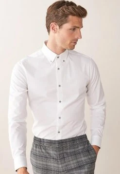 Next Herren MOTION FLEX - Hemd - White -Next Verkäufe 2022 5cf1907d6c9641d69dbb44cb8e132e44