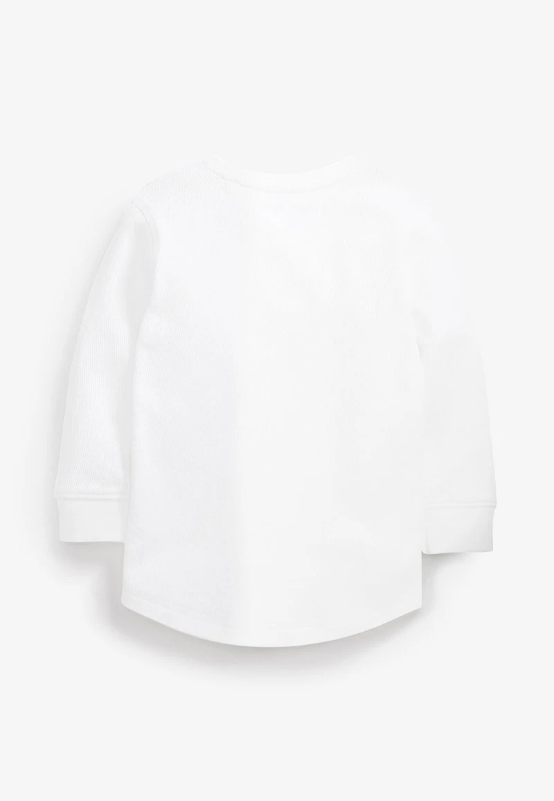 Next Unisex Langarmshirt - White 2 Next Unisex Langarmshirt - White – Bild 2