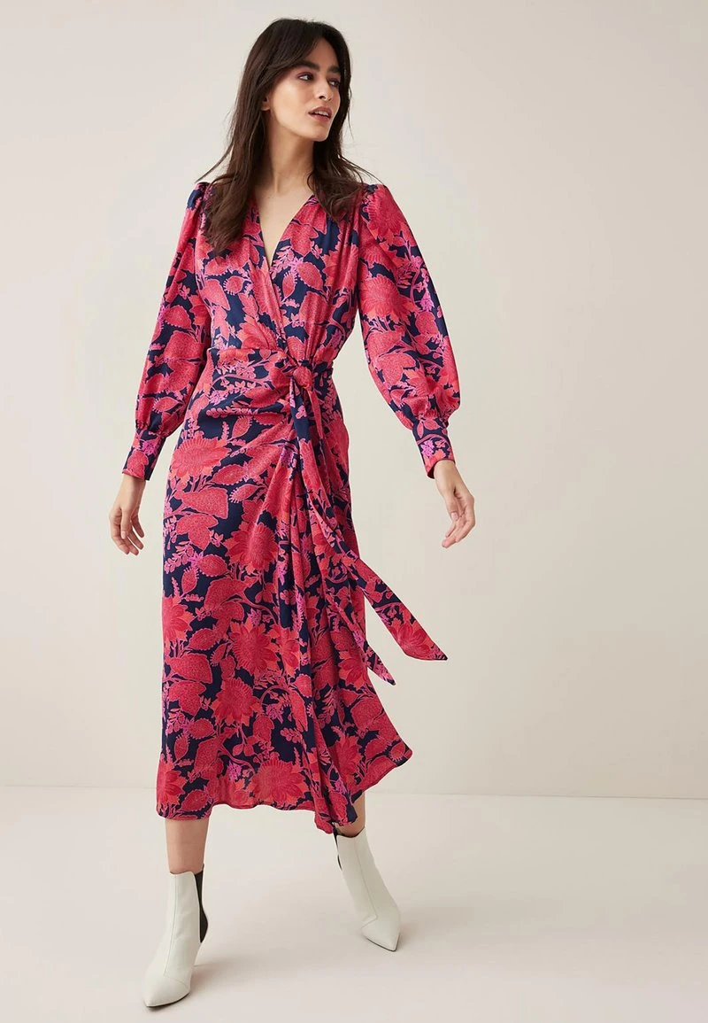 Next WRAP MIDI - Freizeitkleid - Pink | Damen 1 Next WRAP MIDI - Freizeitkleid - Pink | Damen