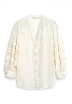 Next Damen LACE BACK DETAIL - Bluse - Cream Sparkle -Next Verkäufe 2022 5d75adbacb2e479b9bf09dee89333202