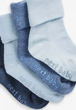 Next Kinder 4 PACK ROLL TOP - Socken - Blue -Next Verkäufe 2022 5db04008998c41d6b62f74556a1a2094