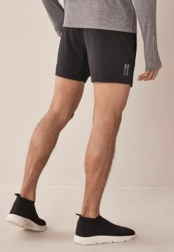 Next Herren ACTIVE - Shorts - Mottled Black -Next Verkäufe 2022 5e0ade805f834b48a19364acff0c4034
