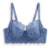 Next Damen BRODERIE LONGLINE - Balconette BH - Navy Blue