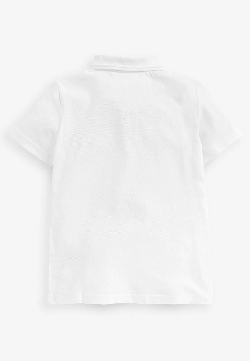 Next Kinder 5 PACK - Poloshirt - White 3 Next Kinder 5 PACK - Poloshirt - White – Bild 3