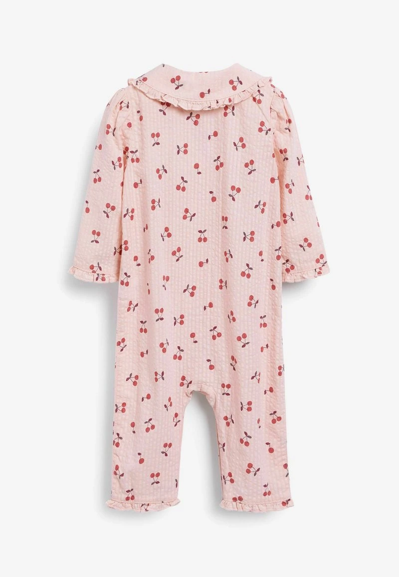 Next Kinder BRUSHED FLANNEL CHECK ALL-IN-ONE - Strampler - Pink Cherry 2 Next Kinder BRUSHED FLANNEL CHECK ALL-IN-ONE - Strampler - Pink Cherry – Bild 2