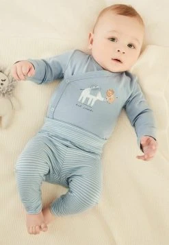 Next Kinder 2 PACK - Body - Blue And Beige Animal