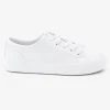 Next WHITE LACE-UP SHOES (OLDER) - Sneaker Low - White | Unisex