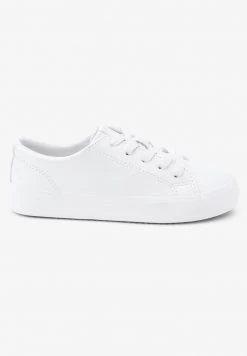 Next WHITE LACE-UP SHOES (OLDER) - Sneaker Low - White | Unisex