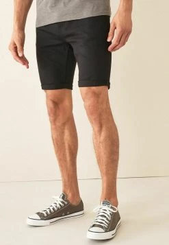 Next Herren Jeans Shorts - Black