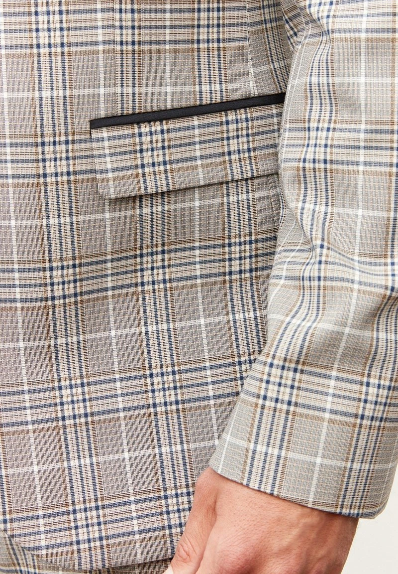 Next Herren Anzugsakko - Taupe Brown 4 Next Herren Anzugsakko - Taupe Brown – Bild 4