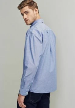 Next LONG SLEEVE - Hemd - Mottled Blue | Herren -Next Verkäufe 2022 5f05325f288f445c866e0ecd6c2ef490