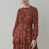 Next Damen Freizeitkleid - Red Ditsy Floral