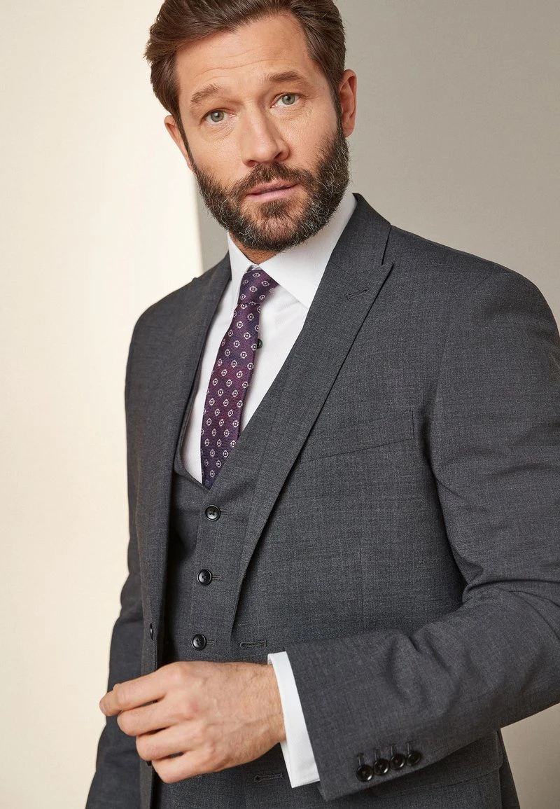 Next Herren Anzugsakko - Grey 5 Next Herren Anzugsakko - Grey – Bild 5