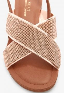 Next Damen TWO BAND BLING - Riemensandalette - Rose Gold-coloured -Next Verkäufe 2022 5fb9af8f59d644cfa66cb5be2e833c82