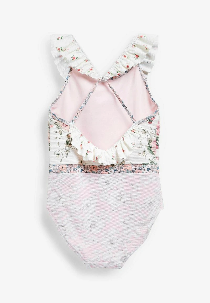 Next Kinder FRILL - Badeanzug - Pink 2 Next Kinder FRILL - Badeanzug - Pink – Bild 2