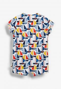 Next Kinder ROMPER WITH BUCKET SET - Jumpsuit - Blue Geometric Boat -Next Verkäufe 2022 6024d07ce5554f298d5493400bf9b9b8
