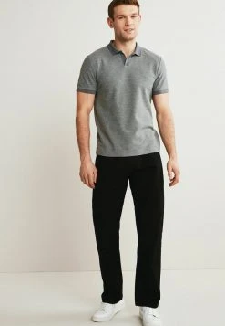 Next Herren Poloshirt - Grey Textured -Next Verkäufe 2022 602f467c6aa44c67a049d4f1d258b6fb