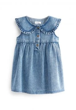Next SLEEVELESS - Freizeitkleid - Blue Denim | Kinder