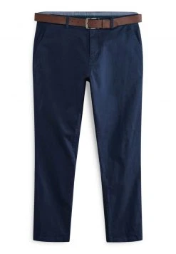 Next Herren BELTED SOFT TOUCH - Chino - Navy Blue -Next Verkäufe 2022 6099dd3d771d42a9b6ee0040f7cfd8dd