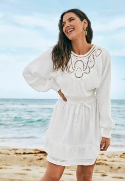 Next Damen Strandaccessoire - White