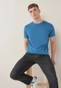 Next CREW NECK REGULAR FIT STAG 5 PACK - T-Shirt Basic - Blue | Herren -Next Verkäufe 2022 6123065a37cb4946bf505c383a7bc570