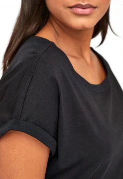 Next Damen T-Shirt Basic - Black -Next Verkäufe 2022 615204949b0a43528f4b79278424b3ac