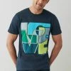 Next Herren PARKINSON'S CHARITY - T-Shirt Print - Navy Blue