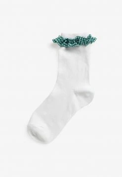 Next 5 PACK - Socken - White/green | Kinder -Next Verkäufe 2022 61a2a8ff66734134886c8e69f29338be