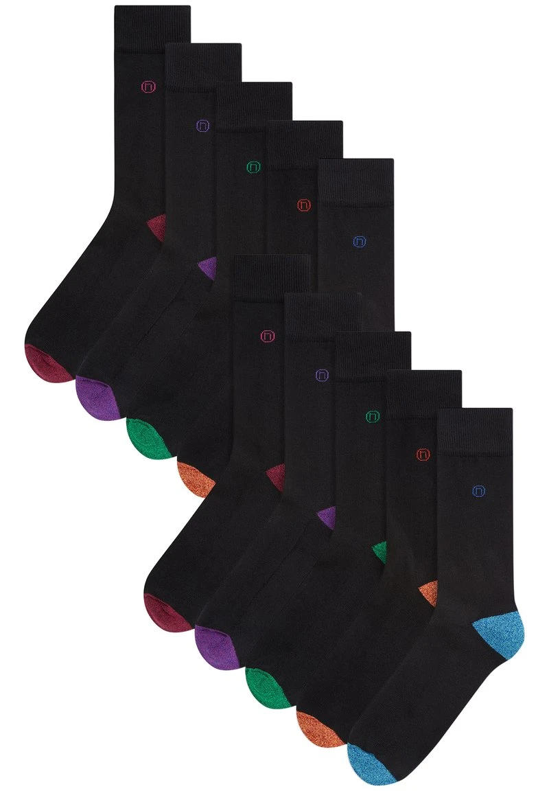 Next Herren 10 PACK - Socken - Black 1 Next Herren 10 PACK - Socken - Black